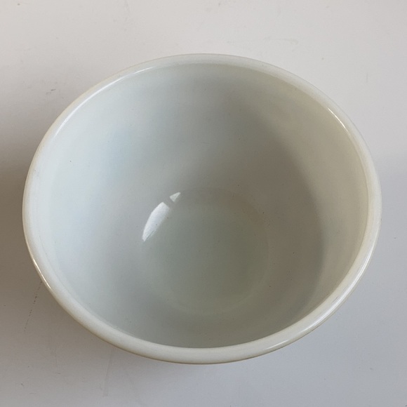 Pyrex Homestead pattern (76-80) 401- 1 1/2 qt blue speckled beige mixing bowl - Picture 5 of 10